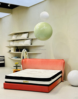 Remorque de rangement Murphy en cuir et loft réglable Canapé superposé Queen Bases simples Smart Autres meubles de chambre à coucher