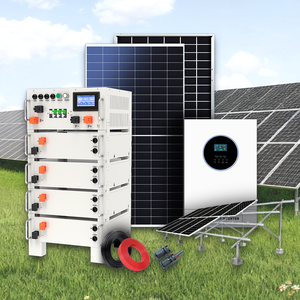Sistema Completo di Energia Solare 10kw 20kw 30kwh 40kw 60kw, <span class=keywords><strong>Pannelli</strong></span> Solari Ibridi Off-Grid con Batteria e Inverter - Product Image 2