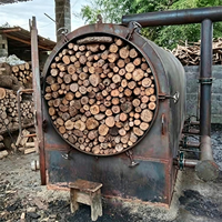 Four de carbonisation continu horizontal à charbon de bois, modèle domestique le plus vendu, pour la production de biochar et de vinaigre de bois
