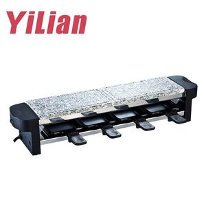 Offre Spéciale 4 palettes contrôle de la température cuisine balcon électrique Portable barbecue Raclette Grill couverture de table barbecue Grill - Product Image 4