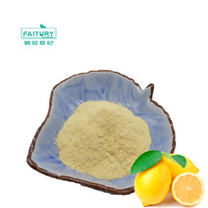 Faitury Supply polvere di sapore di limone biologico succo di frutta al limone in polvere polvere di limone liofilizzato - Product Image 3