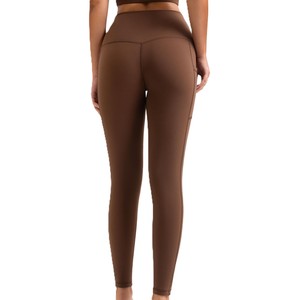 Premium Custom Manufacturer Active Wear <b>Women</b> <b>Leggings</b> Yoga Pants New Arrival Solid Color Customized <b>Leggings</b> For <b>Women</b> - Product Image 2