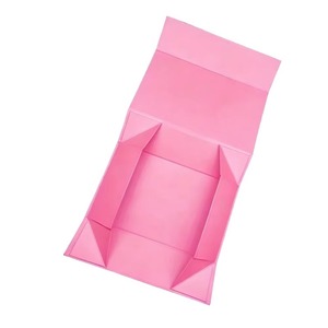 Custom Logo Eco-Friendly Recyclable Luxury <b>Foldable</b> Paperboard Jewelry Packaging <b>Box</b> with Gold Foil for Earrings Necklaces Rings - Product Image 2