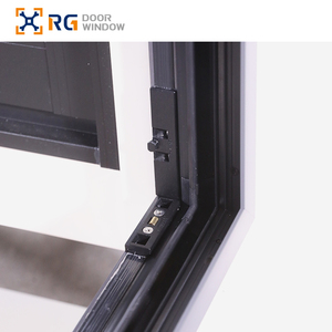 Meilleure vente RG65 Fenêtre vitrée en aluminium à double <span class=keywords><strong>vitrage</strong></span> personnalisée Fenêtre en verre à isolation <span class=keywords><strong>thermique</strong></span> Fenêtres à battant en aluminium à efficacité énergétique - Product Image 6
