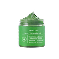 Masques faciaux OEM ODM, gel éclaircissant, hydratant, raffermissant, soin de la peau du visage, masque de nuit, acide salicylique, boue, purée de thé vert