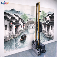 2026 LC-wall Floor DX7 Printer Inkjet UV Multi-fungsi 2-in-1 untuk Dinding & Lantai, Pipa & Penggunaan Komersial