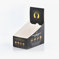 Boîte de présentation en carton Pop Snacks imprimée en couleur compteur boîte de présentation en papier personnalisée pour barres échantillons gratuits