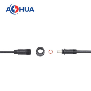 Không thấm nước 2 Pin 5.5mm * 2.1/<span class=keywords><strong>2.5mm</strong></span> DC Power Jack ổ cắm kết nối cho pin lithium - Product Image 5