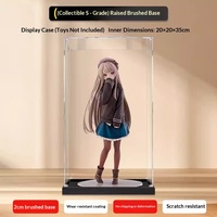 Boîte de présentation en acrylique modèle Triple V, épaisseur de panneau 2/3 mm, transparente, anti-poussière, rangement manuel, 18 kg, origine Chine, Next Door Angel