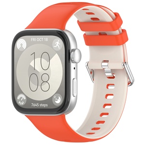 Bracelet de remplacement en silicone avec Velcro pour Huawei Watch Fit 3/ Huawei Watch Fit 4/ Huawei Watch Fit 4 Pro – Vente en gros usine - Product Image 2