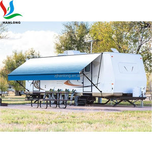 Venta directa de fábrica resistente a los rayos UV PVC impreso moderno <span class=keywords><strong>toldo</strong></span> tela serie A4 personalizable impreso lonas accesorios de <span class=keywords><strong>Caravana</strong></span> - Product Image 2