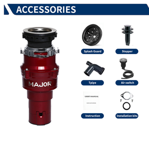 DYNA D100 <span class=keywords><strong>Triturador</strong></span> de Residuos de Alimentos Inteligente de Acero Inoxidable, Unidad de Eliminación de Basura para Cocina, <span class=keywords><strong>Triturador</strong></span> Eléctrico de <span class=keywords><strong>Fregadero</strong></span>, Duradero - Product Image 3