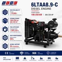 SCDC 325 PS 4-Takt 8,9L Wassergekühlter Dieselmotor Stationär Hohe Produktivität für Schwerlast-Baumaschinen
