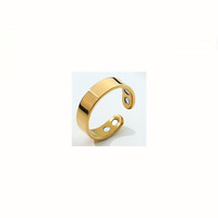 Gelang Terapi Magnetik Cincin Magnetik Baja Tahan Karat Perhiasan Gelang Penghilang Stres Terbuka