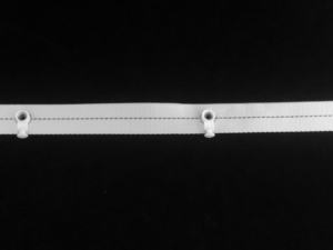 Ruban de <span class=keywords><strong>rideau</strong></span> en nylon blanc <span class=keywords><strong>à</strong></span> plis ondulés, antirouille, accessoire <span class=keywords><strong>pour</strong></span> tringles <span class=keywords><strong>à</strong></span> rideaux, rails et accessoires, mariage, baptême, Bar Mitzvah - Product Image 6