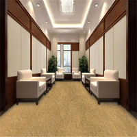 Tapis Shaggy doux épaissi rouleau tapis mur à mur tapis de sol anti-dérapant pour la maison chambre salle de conférence théâtre événement coureur