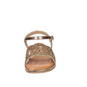 Valleverde Women's <b>Flat</b> Sandal Bronze 36 Low Heel 1.5 Cm Strappy Design - Product Image 3