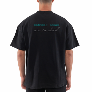 Fabricantes Heavyweight Plain Heavy 100% algodón personalizable camiseta de gran tamaño Drop Shoulder Design T Shirt Custom Printing <span class=keywords><strong>Me</strong></span> - Product Image 2