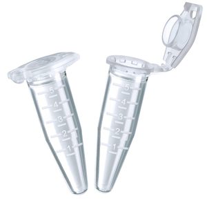 Utilisation en laboratoire 0.2ml 0.5ml 1.5ml 2ml Tube à centrifuger micro conique Tubes à centrifuger en plastique à fond conique - Product Image 1