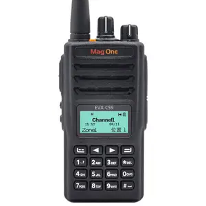 Motorola MAG bir EVX-C59 dijital taşınabilir iki yönlü telsiz IP54 Motorola walkie talkie için