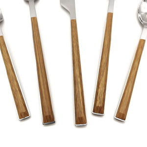 20 cái chất lượng cao thanh lịch thép không gỉ thiết lập dao kéo bao gồm dĩa và thìa cho nhà hàng khách sạn và các bên - Product Image 3