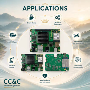 CC&C WB-520 PCBA MediaTek Genio 520 AI, Computadora de Placa Única con IA, 10 TOPS o Sistemas Android y Yocto Linux - Product Image 3