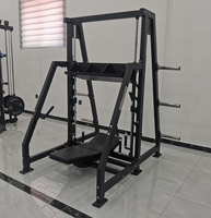 Presse à jambes verticale commerciale à charge libre, équipement de gym, machine de musculation pour entraînement des jambes à 90 degrés inversé