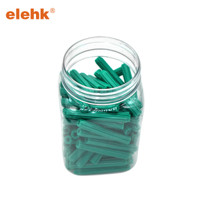 #8-#10 vít tường cắm PE Vật liệu màu xanh lá cây nhựa bê tông tường Neo ống với 80 cái 7*50 mét - Product Image 3