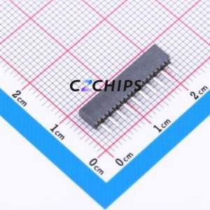 MMS-110-01-L-SV Pin Socket Through hole Component (THT),P=2mm Connector 2mm Through Hole Single Row 10P - Product Image 2