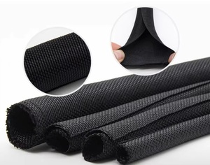 ท่อถัก PET แบบม้วนเก็บได้เอง ลายคลื่นสวยงามจาก HongDun สำหรับจัดระเบียบสายไฟ - Product Image 6