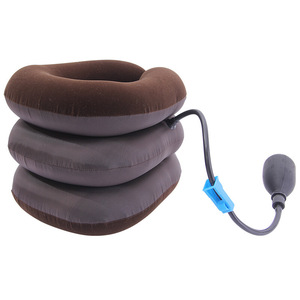 Best Cervical Traction Device <b>Inflatable</b> Neck Support Three Layer Full Fleece Thickened Health Massage Use - Product Image 5