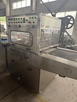 Machine d'enrobage automatique de chocolat de 600mm Ligne de fabrication de chocolat Machine d'enrobage de chocolat de dates