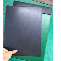Portadocumentos Personalizado de Oficina, Tamaño Carta A4, Portapapeles de Cuero Personalizado con Ranura para Bolígrafo