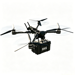 Drone FPV M15 RTF à lancer, capacité de levage lourde de 8 kg, longue portée, GPS, IA, fibre de carbone, UAV pour inspection industrielle et sécurité - Product Image 5