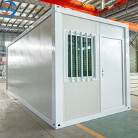 Maison conteneur modulaire préfabriquée pliable de haute qualité WinFair, 20 pieds, pour maisons de plage en Thaïlande