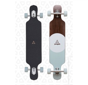 <span class=keywords><strong>Longboard</strong></span> acrobatique 39x8.3 pouces Hard Rock Canadian Maple Skateboard pour Freeride Downhill Cruising AQ1314 - Product Image 2
