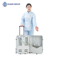 Unité dentaire mobile Smile Find 550W, chariot mobile, homologué CE, équipement dentaire de clinique, unité dentaire portable avec compresseur d'air silencieux