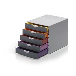 DURABLE - 7605-27 VARICOLOR®5 cajoneras-EAN 4005546701608 ACCESORIOS DE ESCRITORIO CAJONES Y ACCESORIOS - Product Image 2