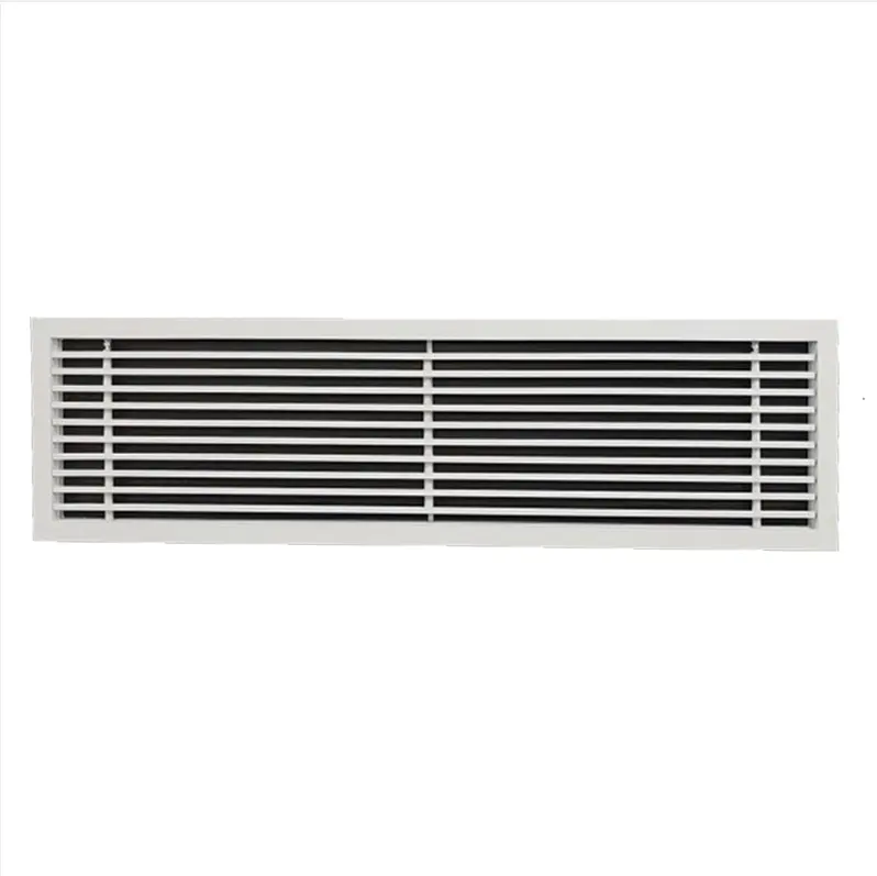 HVAC aluminum adjustable return air grille linear bar air grille for air conditioning vent