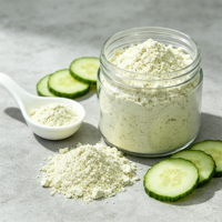 Poudre de graines de concombre 100% pure sans sucre, boisson saine pour le petit-déjeuner, poudre de graines de Cucumis Sativus