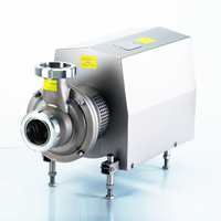 Pompe sanitaire auto-amorçante en acier inoxydable pour le transfert de bière, de vin et d'eau à faible viscosité, pompe auto-aspirante ZH-Z, OEM, pression 2 bars, 1