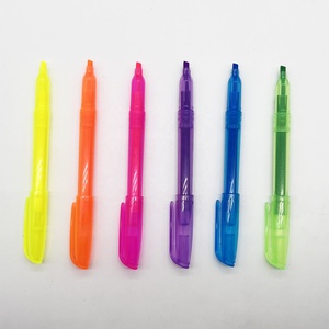 Vente en gros en Chine de stylo marqueur 6 couleurs <span class=keywords><strong>pastel</strong></span> <span class=keywords><strong>pas</strong></span> <span class=keywords><strong>cher</strong></span> fantaisie surligneur à faible odeur pour fournitures de bureau et d'école - Product Image 4