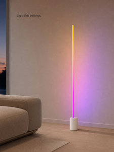 Lampe de sol intelligente JINK Axis F1 Ultra Matter Smart RGB, lampe d'ambiance moderne pour le coin du salon, maison connectée - Product Image 2