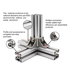 Fornitore cinese Standard europeo 3030 T Slot estruso prodotti Alu staffa anodizzato <span class=keywords><strong>6063</strong></span> alluminio estrusione profilo 3030 - Product Image 6