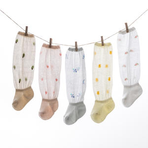 Calcetines hasta la rodilla para bebé, de algodón, ultrafinos, transpirables, informales, para niños - Product Image 1