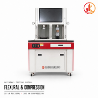 Machine d'essai automatique de flexion et de compression du mortier de ciment YAW-300SS 300kN 10kN Grade 0.5