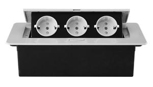 Popolare presa Pre-cablata da 30cm presa Pop-up da tavolo nascosta per soluzione di alimentazione per ufficio - Product Image 4