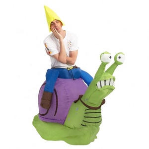 <span class=keywords><strong>Disfraz</strong></span> Inflable <span class=keywords><strong>de</strong></span> Caracol Gigante Verde para Adultos y Niños, <span class=keywords><strong>Disfraz</strong></span> para Halloween, Carnaval y Fiestas - Product Image 2