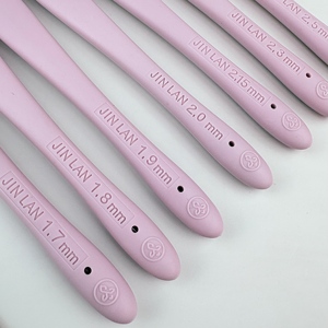 Crochets en résine multicolores et unicolores personnalisés, finitions idéales pour le tricotage du <span class=keywords><strong>fil</strong></span> - Product Image 5