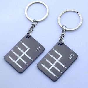 Car Gearbox Gearhead Keychain, Manual Transmission Lever Metal <b>Key</b> <b>Ring</b> Pendant Men Women Unisex Gifts/ - Product Image 5